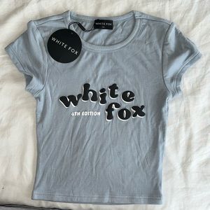 WHITE FOX 4TH EDITION RIBBED BABY TEE